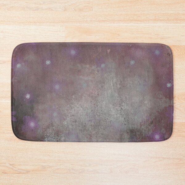 Item preview, Violet Flowers on Rose Gold Background designed and sold by ColorsandShapes.