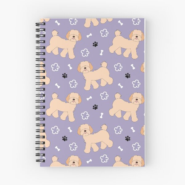 Artikelvorschau, Süßer creme-aprikosenfarbener Maltipoo Moodle Hund entworfen und verkauft von Lulupainting.