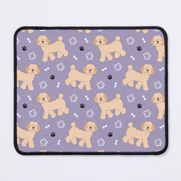 Item preview, Cute Cream Apricot Maltipoo Moodle Dog designed and sold by Lulupainting.