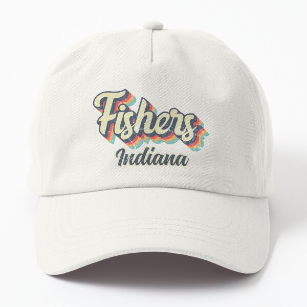 Artikel-Vorschau von Fishers City Indiana Retro Vintage 70er Regenbogen, designt und verkauft von Teelogic.