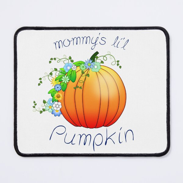 Item preview, Mommy's Little Pumpkin - Whimsical Autumn Design with Floral Accents designed and sold by talgursmusthave.