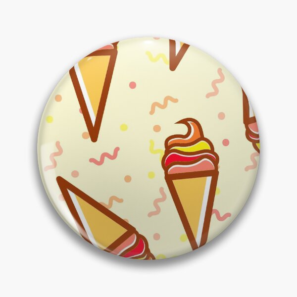 Item preview, Abstract patterns on ceramic tile ice cream designed and sold by brendanre.