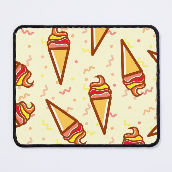 Item preview, Abstract patterns on ceramic tile ice cream designed and sold by brendanre.
