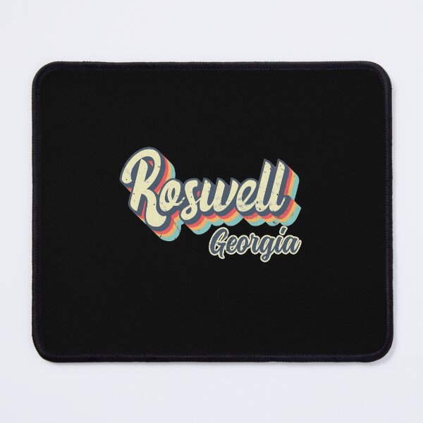 Item preview, Roswell City Georgia Retro Vintage 70s rainbow designed and sold by Teelogic.