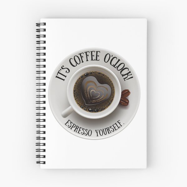 Item preview, It's coffee o'clock! Espresso yourself. designed and sold by RinaGArt.
