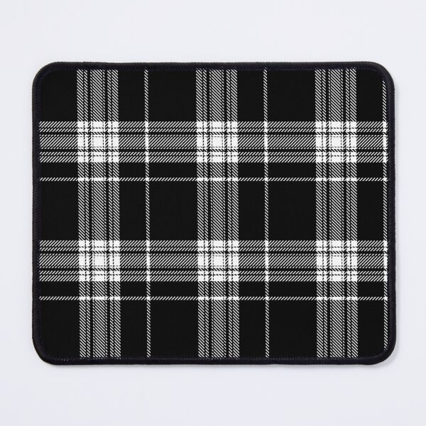 Item preview, Black and white plaid pattern designed and sold by mrhighsky.