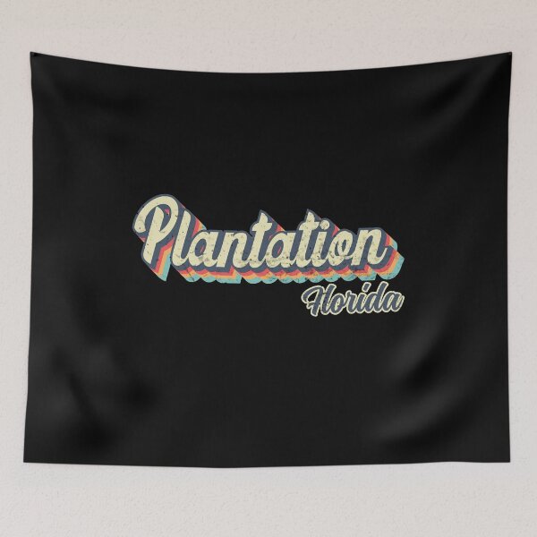 Item preview, Plantation City Florida Retro Vintage 70s rainbow designed and sold by Teelogic.