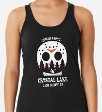 Crystal Lake Camp Counselor Racerback Tank Top