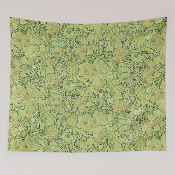 Item preview, Alphonse mucha - flores, Nº08. designed and sold by Vivanne-art.