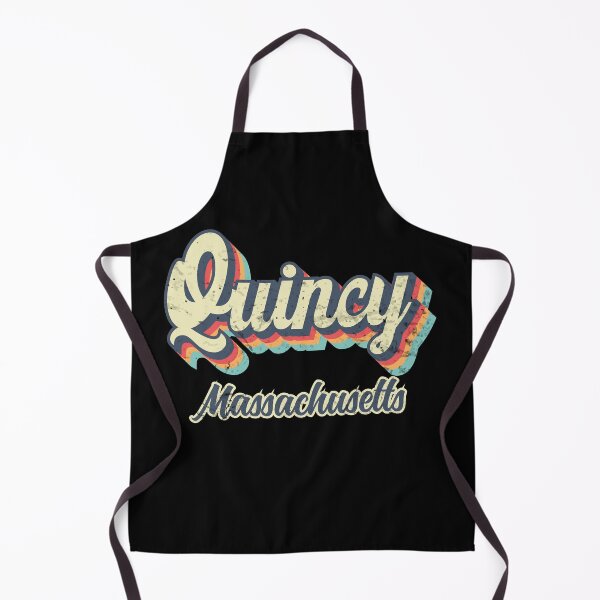 Item preview, Quincy City Massachusetts Retro Vintage 70s rainbow designed and sold by Teelogic.