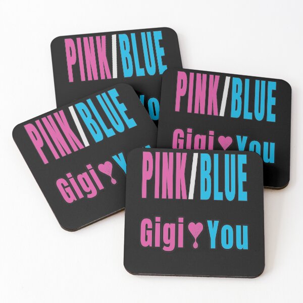 Artikelvorschau, Pink oder Blau Gigi liebt dich entworfen und verkauft von FridPix.