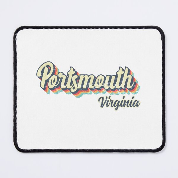 Item preview, Portsmouth City Virginia Retro Vintage 70s rainbow designed and sold by Teelogic.
