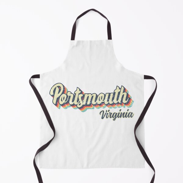 Item preview, Portsmouth City Virginia Retro Vintage 70s rainbow designed and sold by Teelogic.