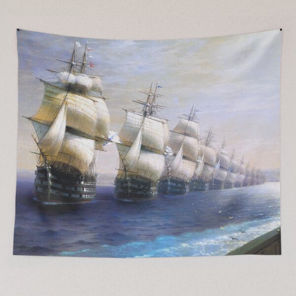 Item preview, Inspection of the Black Sea Fleet in 1849 - Ivan Aivazovsky (1886) designed and sold by MagicStrawberry.