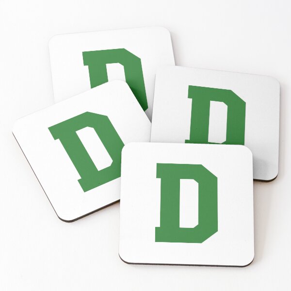 Item preview, Alphabet, Green D, Sports letter D designed and sold by TheCultStuff.