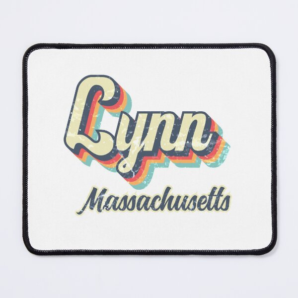 Item preview, Lynn City Massachusetts Retro Vintage 70s rainbow designed and sold by Teelogic.