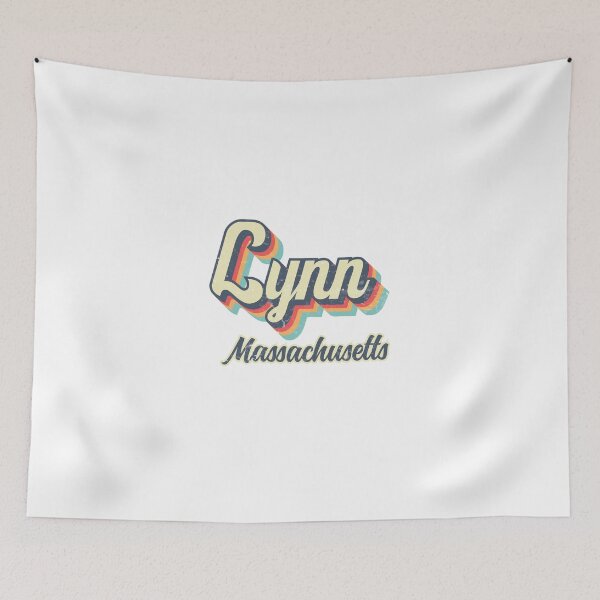 Item preview, Lynn City Massachusetts Retro Vintage 70s rainbow designed and sold by Teelogic.