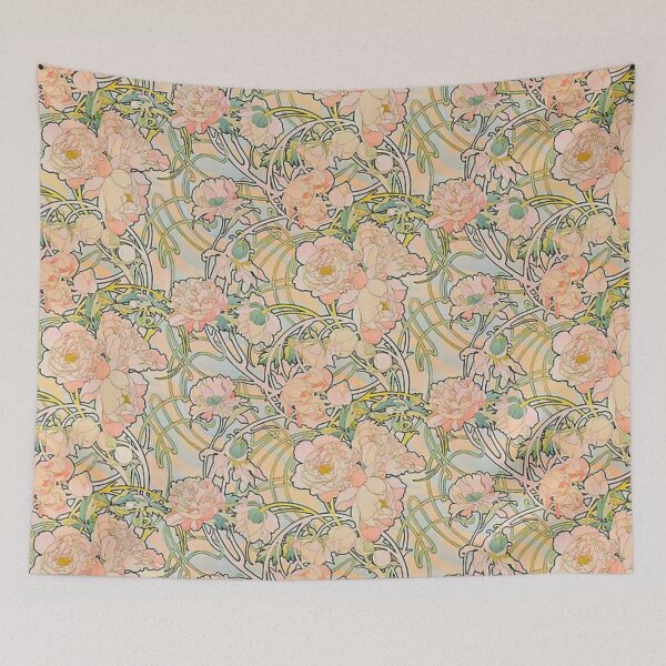 Item preview, Alphonse mucha - flowers (1860 – 1939),Nº,02. designed and sold by Vivanne-art.