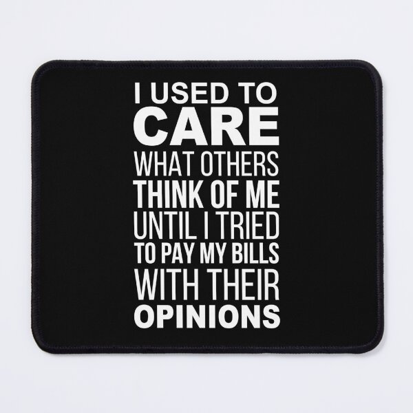 Item preview, Opinions and bills white typography designed and sold by mrhighsky.