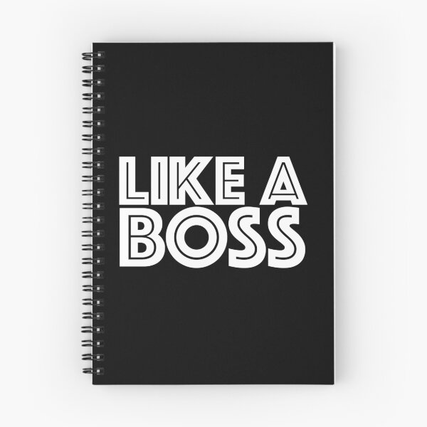 Item preview, Like a Boss designed and sold by roskopp.