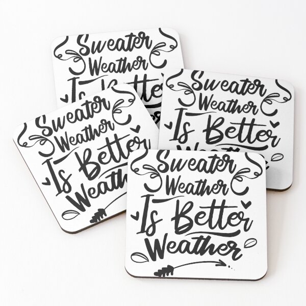 Item preview, Sweater Weather Is Better Weather Light Edition - Otoño Otoño y Halloween designed and sold by Karnefa.
