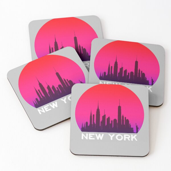 Item preview, Sunset New York Skyline Silhouette  designed and sold by DylanJones1.