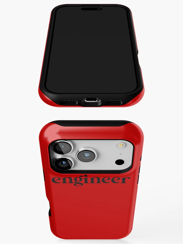 Thumbnail 3 of 4, iPhone Case, Engineer - simple essential designed and sold by Risala.