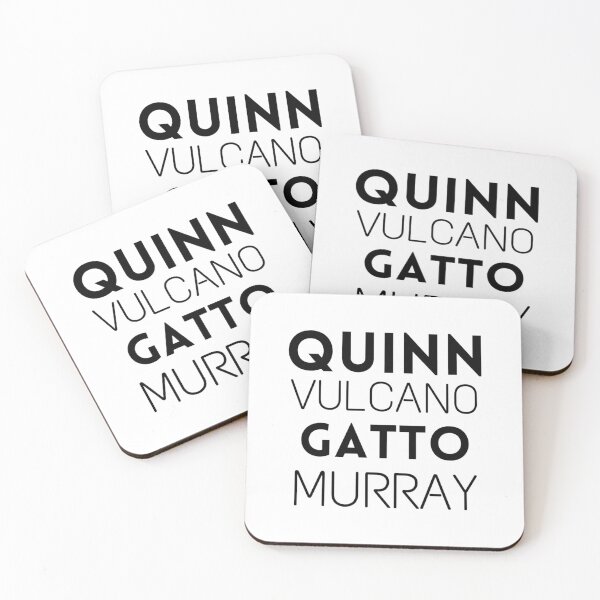Item preview, Quinn, Vulcano, Gatto, Murray designed and sold by EthanAmanal.