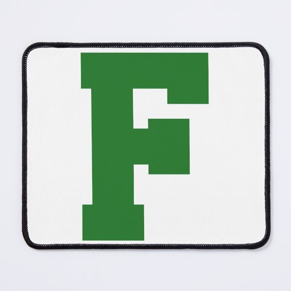 Item preview, Alphabet, Green F, Sports letter F designed and sold by TheCultStuff.