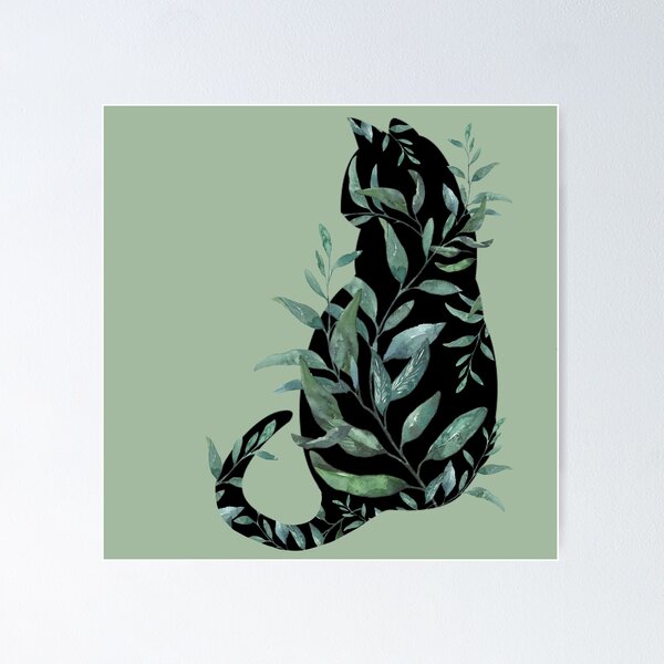 Item preview, Vined Kitty designed and sold by MarineTreasury.