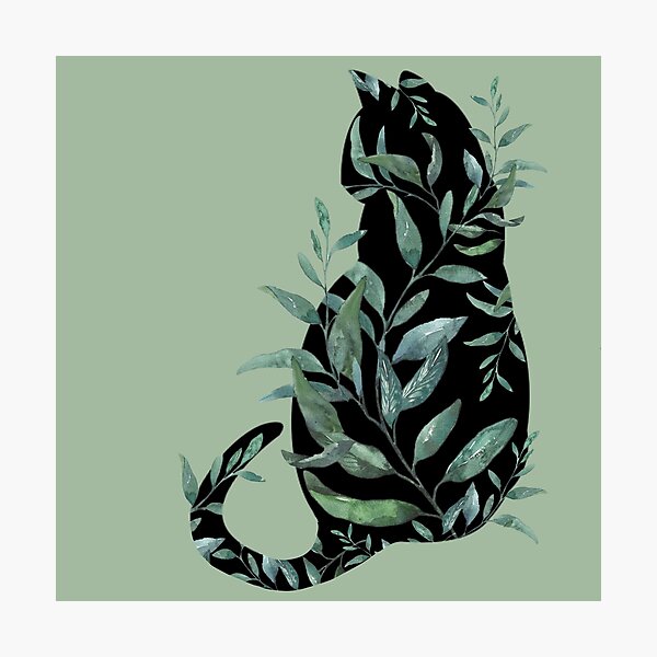 Item preview, Vined Kitty designed and sold by MarineTreasury.
