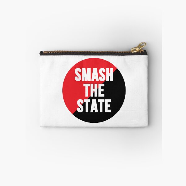 Item preview, Smash The State Anarchist Slogan designed and sold by RevolutionInPaint.