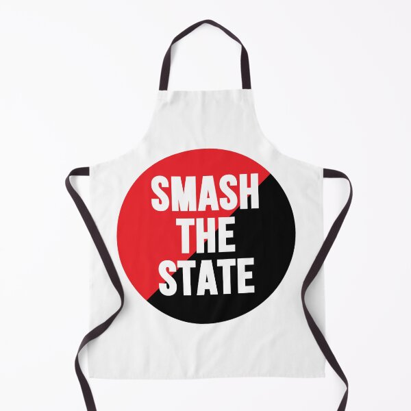 Item preview, Smash The State Anarchist Slogan designed and sold by RevolutionInPaint.