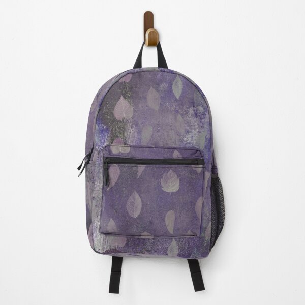 Item preview, Leaves on Violet Background designed and sold by ColorsandShapes.