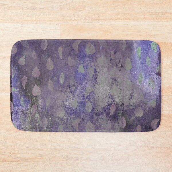 Item preview, Leaves on Violet Background designed and sold by ColorsandShapes.
