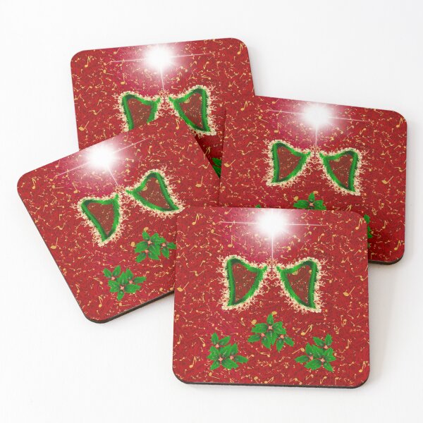 Item preview, Harps, holly and a star  designed and sold by Only1helen.