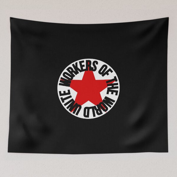 Item preview, Workers Of The World Unite Red Star designed and sold by RevolutionInPaint.