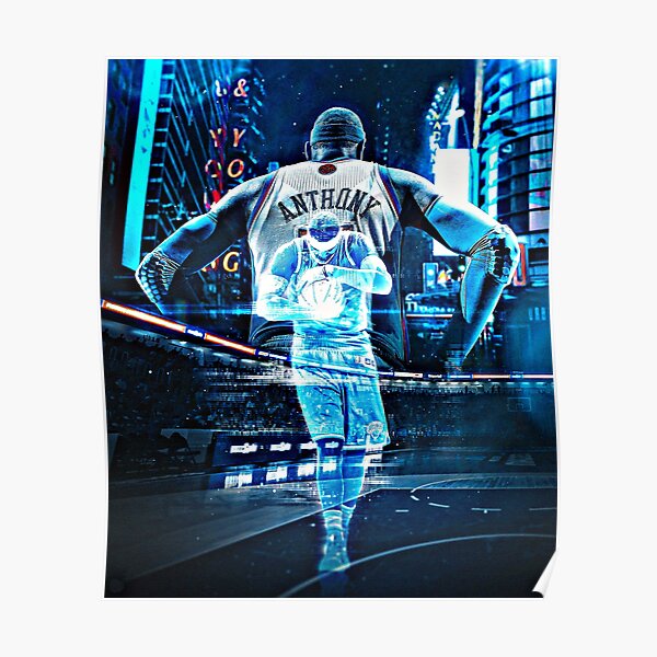 CARMELO ANTHONY Poster For Sale By NBAFanArt Redbubble