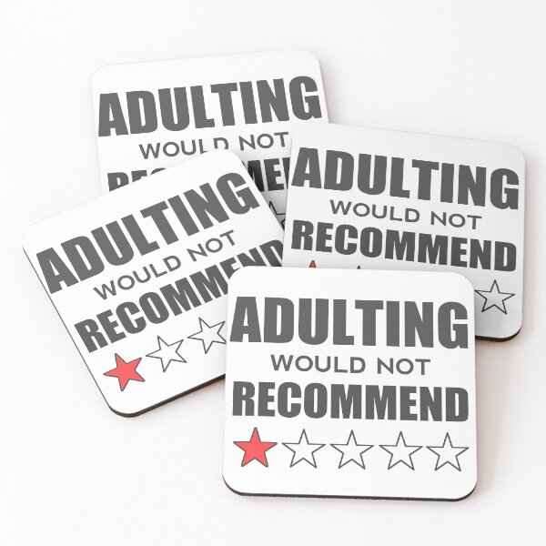 Item preview, Adulting Would Not Recommend designed and sold by Ravex  Graphix.