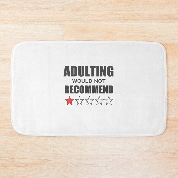 Item preview, Adulting Would Not Recommend designed and sold by Ravex  Graphix.