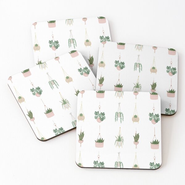 Item preview, hanging plants pack in green and pink  designed and sold by KIKAIA  The Label.