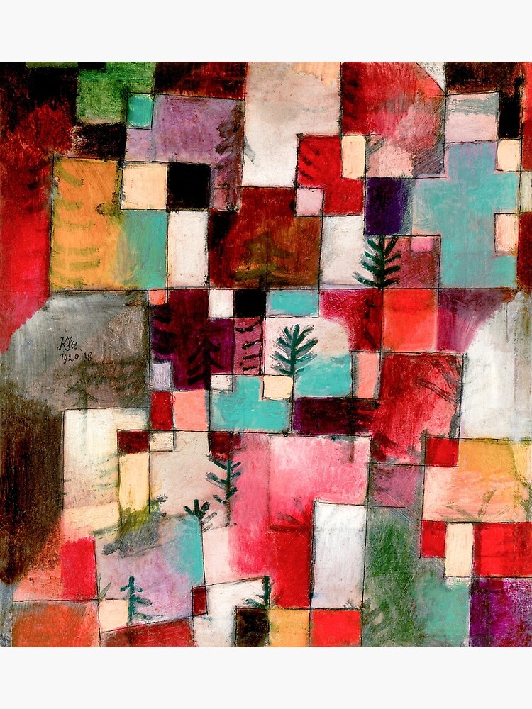 "Paul Klee Abstract Art" Poster for Sale by CubStar62 Redbubble