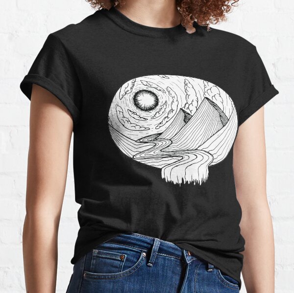 Landscape in a flow state Classic T-Shirt