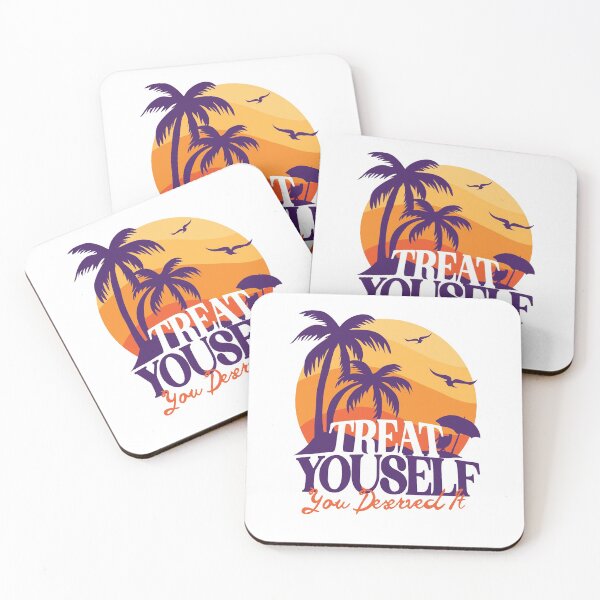Item preview, Treat Yourself - You Deserved It ( Beach Vibes ) designed and sold by WULFLAND ARTS.