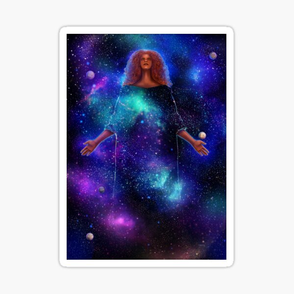 Item preview, Goddess of Galaxies designed and sold by DeridiasDesigns.