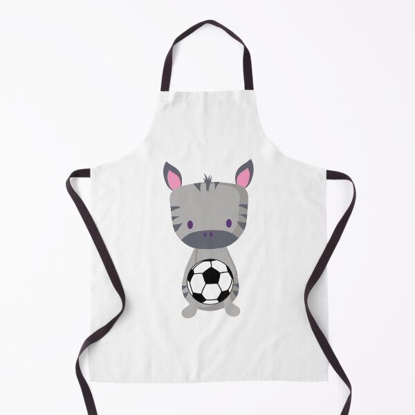 Item preview, Cute zebra holding soccer ball designed and sold by ijdesigns.