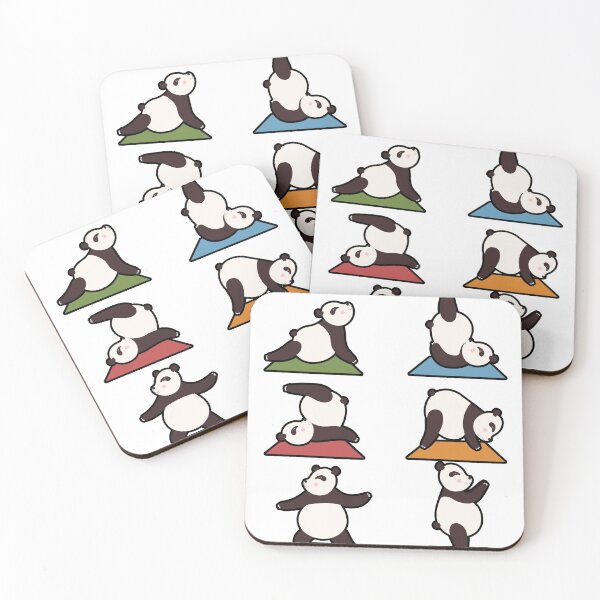 Item preview, Panda yoga yogi meditation spirituality designed and sold by redshirtz.