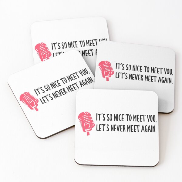 Item preview, It’s so nice to meet you, let’s never meet again BVB designed and sold by LoveHurtz.