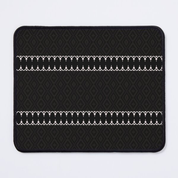 Item preview, Black textile Fabric pattern designed and sold by SuccessSK.