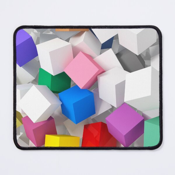 Item preview, 3D colored Candy cubes designed and sold by Abstractdiva.